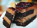 Triple chocolate cake